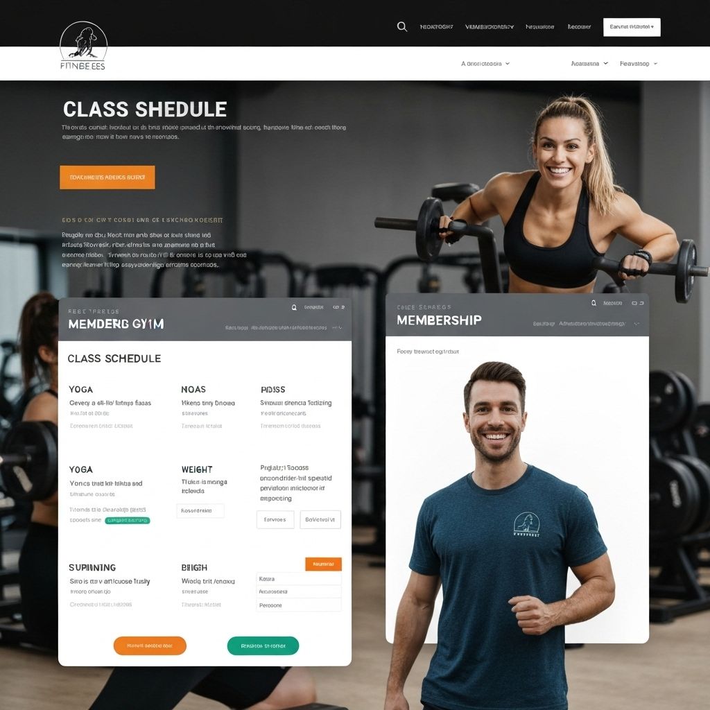 FitLife Gym website